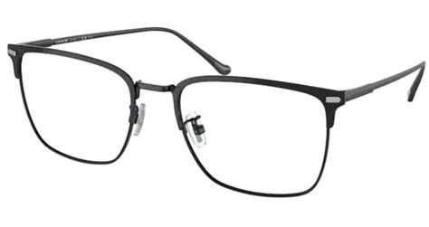 Coach Hc5149t 9003 Titanium Eyeglasses Mens Black Black Full Rim 54 19