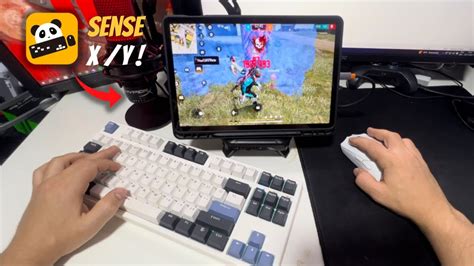 SAIU O NOVO PANDA MOUSE PRO SENSE X E Y E SETA NO MEIO Teclado E