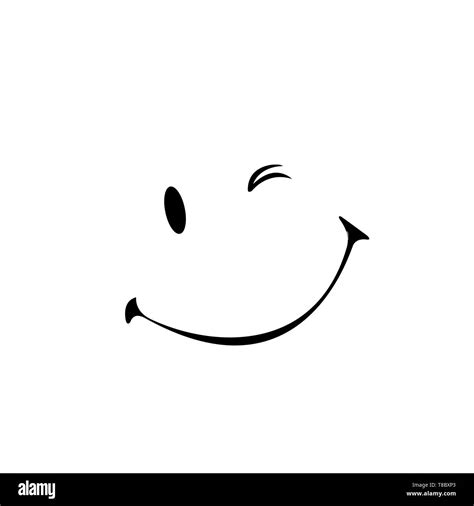 Smiley Face Emoji Black And White Stock Photos Images Alamy 51 Off