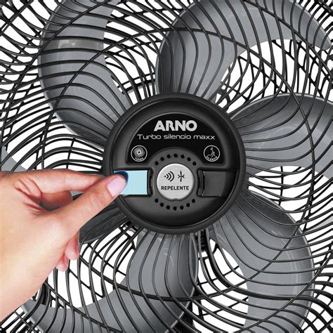 Ventilador Turbo Silencio Repelente Ts Cm V Arno Mercado Livre