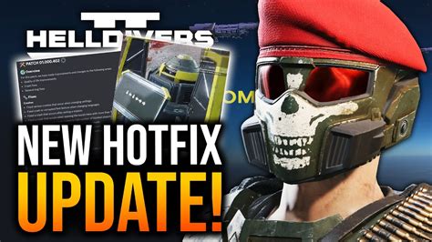 Glitch Unlimited Helldivers 2 Devs Reveal New Hotfix Update