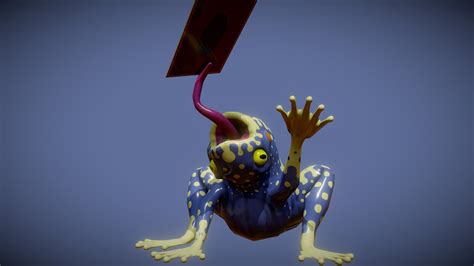 Flip Flop Frog 3d Model By Abethgrimshaw A4dbdb4 Sketchfab