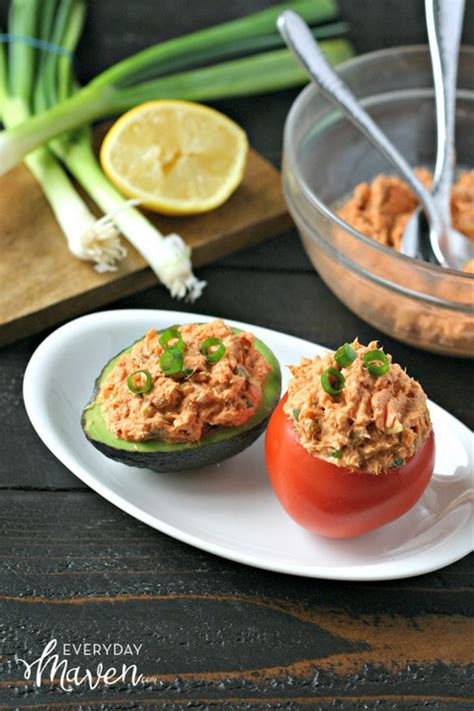 Spicy Salmon Salad Recipe from EverydayMaven