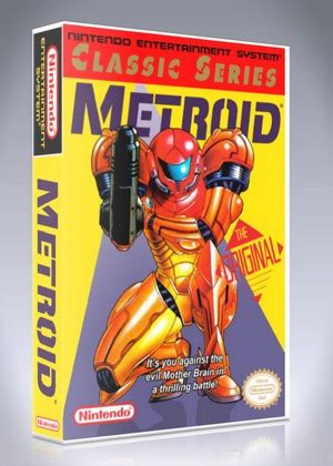 Metroid Classic Series Retro Game Cases