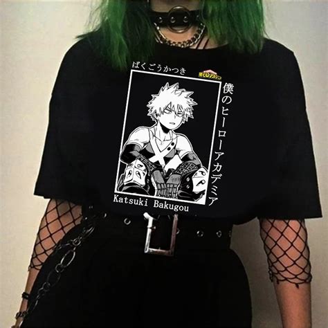 T shirt Col Rond Humoristique Et Décontracté Anime Harajuku My Boku