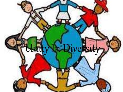 Unity in diversity