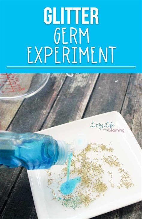 Glitter Germ Experiment Kindergarten Science Activities Germs