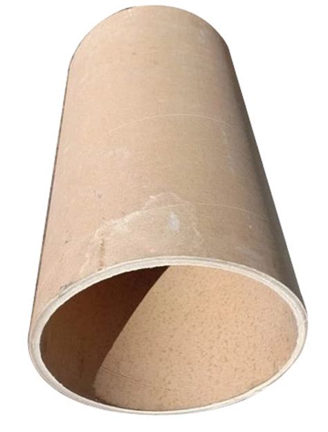 Plain Brown Kraft Paper Core Tube GSM 140GSM Thickness 4mm At Rs 41