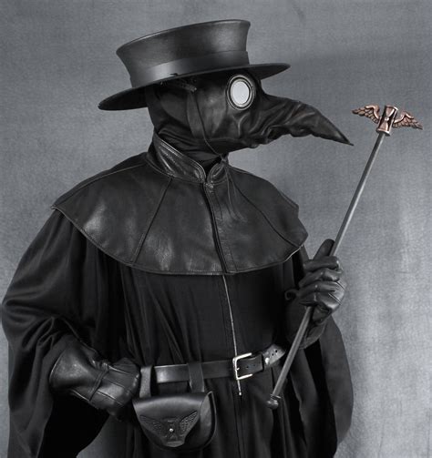 Plague Doctor Mantle Shoulder Cape In Garment Leather Capelet Etsy