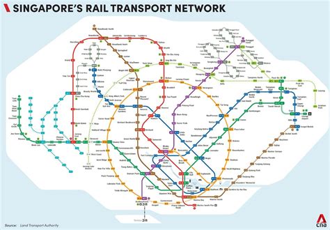 Mrt And Lrt System Map Metro Subway Stops In Singapore Editorial Image | Hot Sex Picture