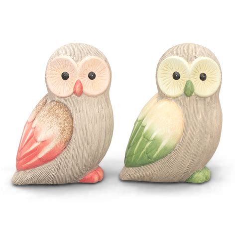 Hibou En C Ramique L Gardennice Boutique En Ligne Jardin D Co