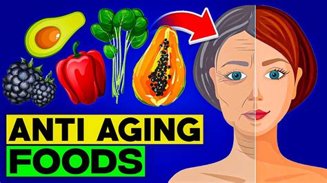 Top 10 Anti Aging Foods You Should Eat Daily Anti Aging Diet Youtube