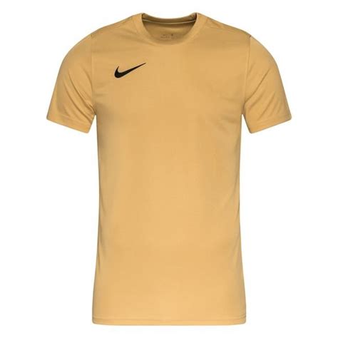 Nike Voetbalshirt Dry Park VII Goud Zwart Unisportstore Nl