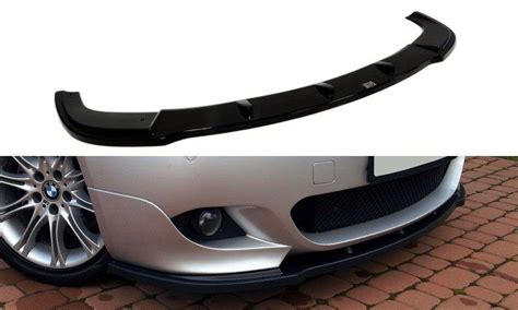 Front Splitter For Bmw 5 E60 M Pack Textured Our Offer Bmw Seria