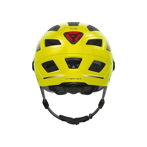 Fahrradhelm Mit Visier ABUS Hyban 2 0 ACE Signal Gelb M 52 Bis 58 Cm EBay