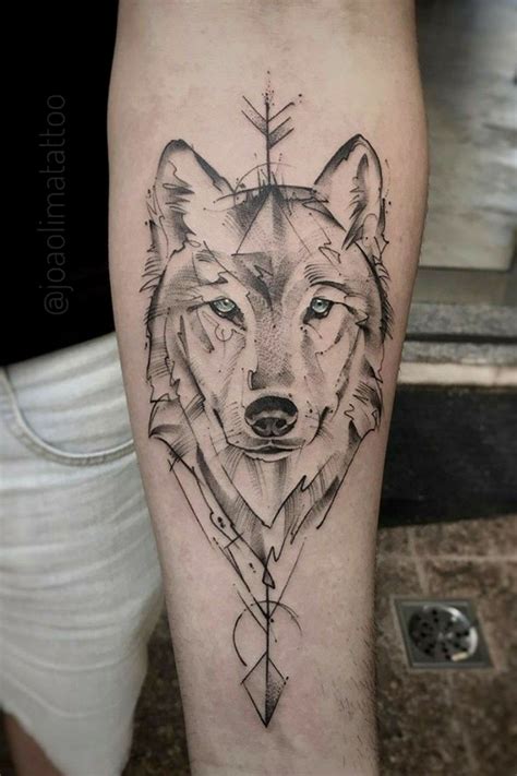 Arriba Images Tatuaje De Lobo Pierna Viaterra Mx