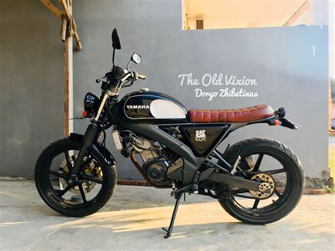 Yamaha Vixion 150 Scrambler Japstyle Motor Klasik Motor Modifikasi