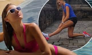 Laura Dundovic Poses Poolside In A Bikini At Luxury Hotel In Java Daily Mail Online
