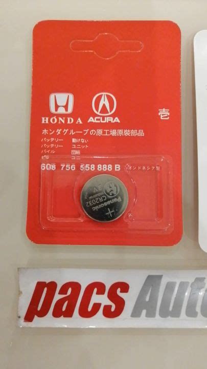 Honda Civic Jazz City CRV Key Fob Battery CR2032 | Lazada PH