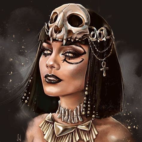 Gothic ancient Egypt art profile photo profile picture Egyptian Goddess ...
