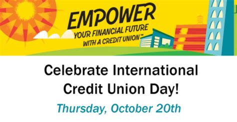 Celebrate International Credit Union Day Daviess County Teachers