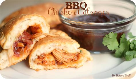 Barbecue Chicken Calzones Recipe Six Sisters Stuff