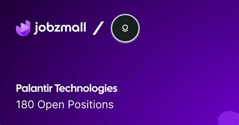 About Palantir Technologies | JobzMall