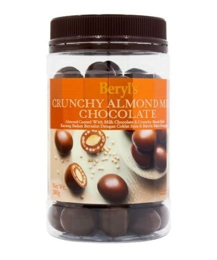 Pre Order Beryl S Almond Coated With Milk Chocolate Crunchy Biscuit