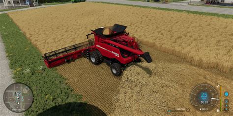 CUTTER CASE IH 25KM H V3 0 FS25 Mod FS22 Mod