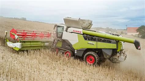 CLAAS LEXION 8900 LEXION 7500 Bei Der Rapsernte 2023 YouTube