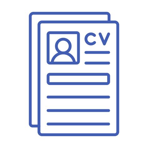 Curriculum Vitae Iconos Gratis De Negocio