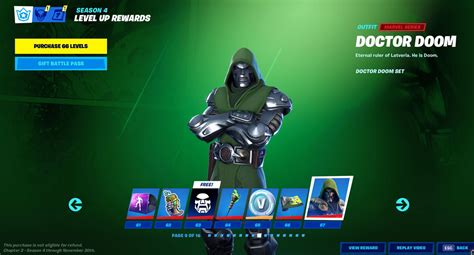 All Fortnite Chapter 2 Season 4 Season 14 Battle Pass Cosmetics