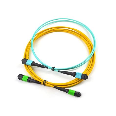 Mpo Fiber Optic Patch Cord 12f Lszh 3 0m Mpo Trunk Cable