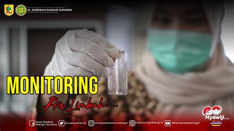 Monitoring Air Limbah Di Ipal Rsud Dr Soediran Mangun Sumarso Youtube