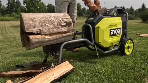 Ryobi 40V Kinetic Log Splitter Review Forestry Reviews