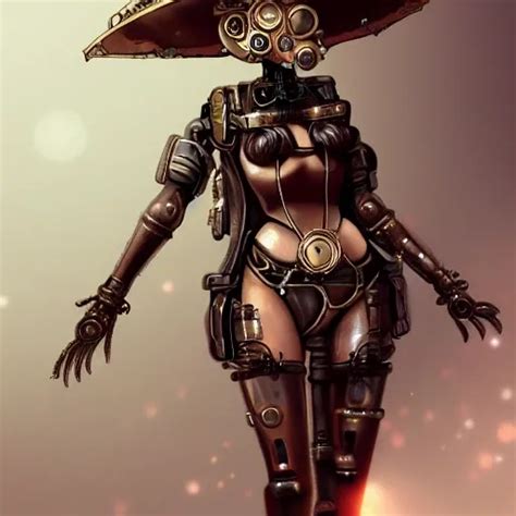 Steampunk Robot Concept