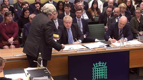 Boris Johnson Takes Oath In Committee Hearing Video Dailymotion