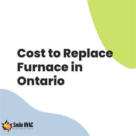 How Much Does a Furnace Cost In Ontario?