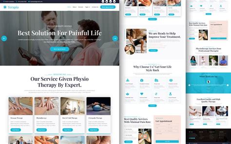 Physical Therapy Website Template Free Download - HTML Codex