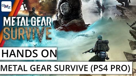 Metal Gear Survive Hands On Gameplay Impressions Ps4 Pro Youtube