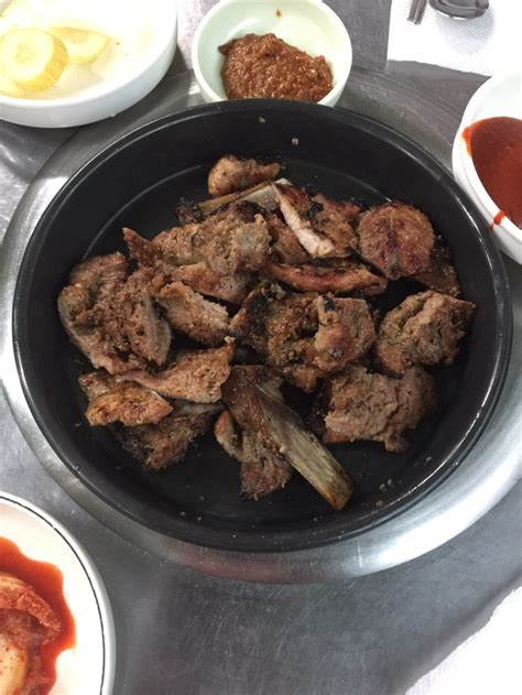 완전솔직 제기동 돼지갈비 맛집 경동 연탄불돼지 감초식당과 비교 네이버 블로그