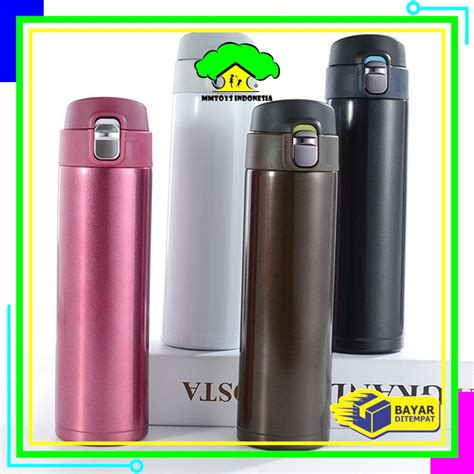 TERMOS Mi C Squeeze Hot Water Thermos Ml Stainless Thermos