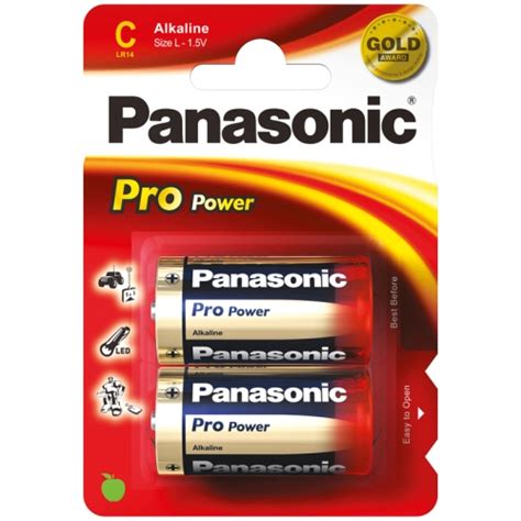 Baby C Batterien 2er Pack Panasonic Pro Power Kabika De