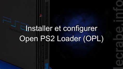 Playstation Installer Et Configurer Open Ps Loader Opl Le