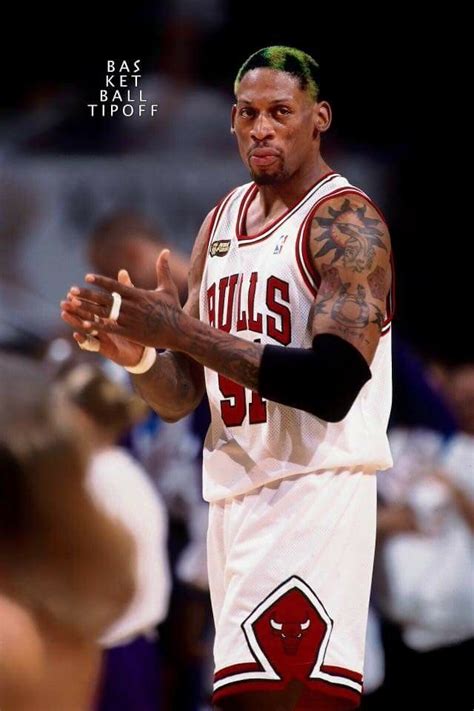 Dennis Rodman Dennis Rodman Bulls Basketball Chicago Bulls Basketball