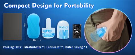 Amazon Male Masturbator Adult Sex Toys For Men Spinning Textured Stroker Pocket Pussy For