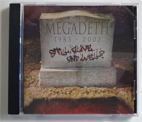 Megadeth Still Alive And Well Cd Record Shed Australia S Online