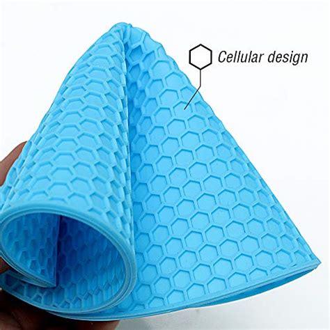 Cozihom Inch Silicone Trivet Mat Hot Pot Mat Multifunction Cellular Silicone Hot Pad Non