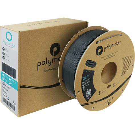 Polymaker PolyLite ABS Dark Grey 3DJake International