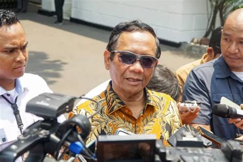 Mahfud Md Terkait Putusan Mk Tentang Batas Usia Capres Cawapres Sudah